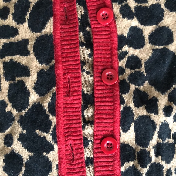 Forever 21 Cheetah Print Button Down Cardigan - Picture 3 of 6